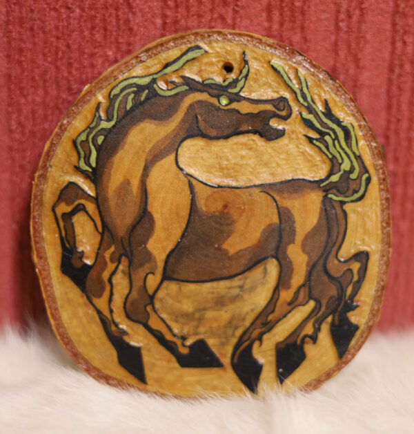 Sleipnir, gravure sur bois